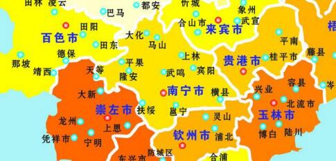 廣西有多少個(gè)市？多少個(gè)縣級(jí)市？多少個(gè)地級(jí)市？哪個(gè)最富裕？哪個(gè)發(fā)展最快？